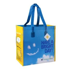 Las bolsas de asas laminadas de RPET